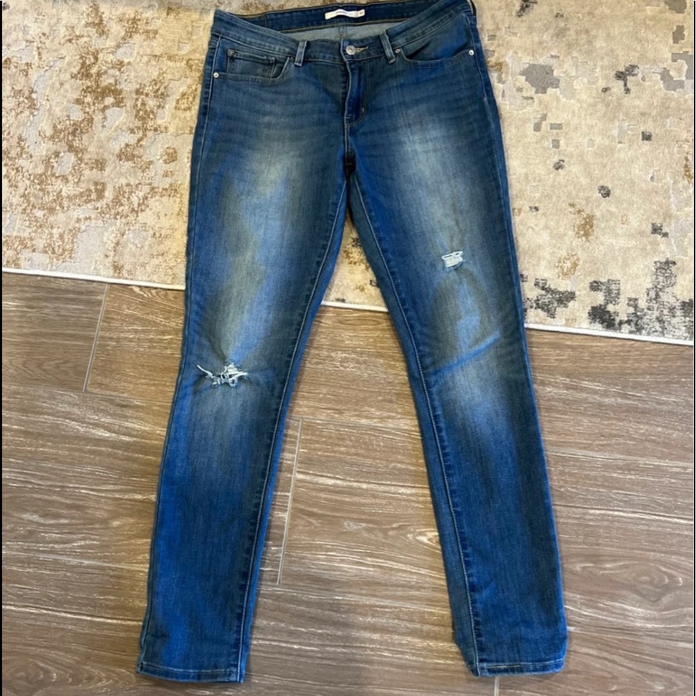 Womens Levi’s 711 Skinny Jeans